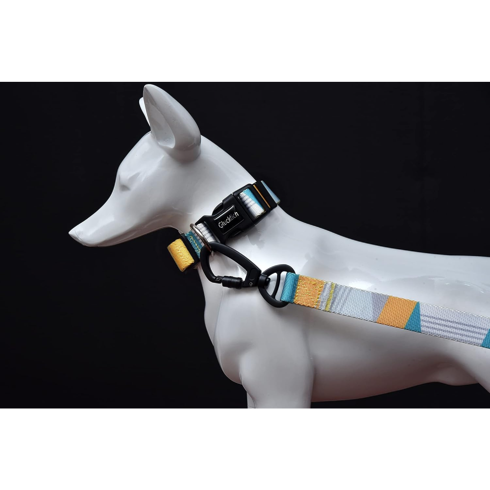 Glucklich Heavy Duty Printed Leash for Dogs (Cadillac)