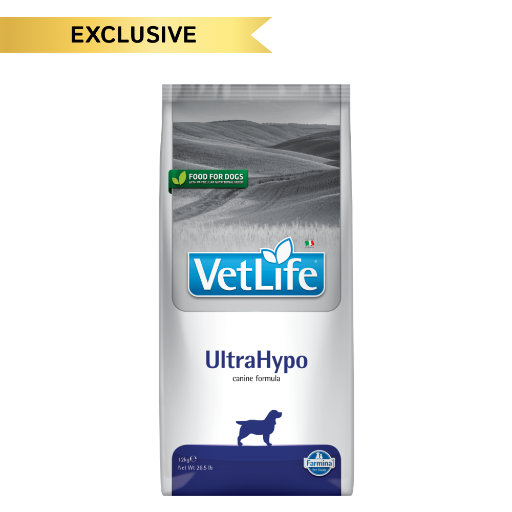 Farmina Vet Life UltraHypo Canine Formula Adult Dog Dry Food Dogs- Dry Food Farmina Vet Life 12kg