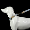 Glucklich Denim Adjustable Collar for Dogs (Light Blue)