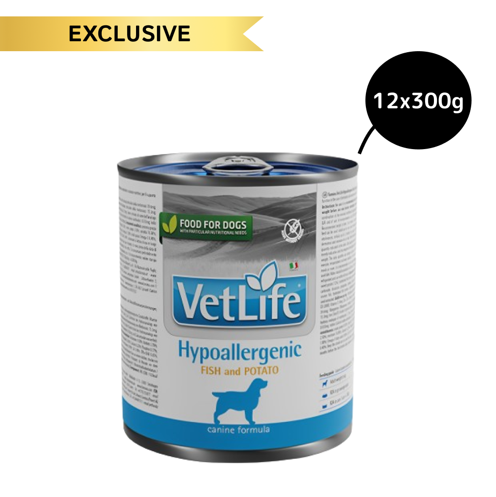 Farmina Vet Life Fish and Potato Hypoallergenic Dog Wet Food