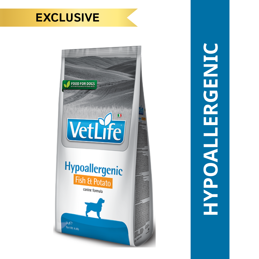 Farmina Vet Life Fish & Potato Hypoallergenic Canine Formula Adult Dog Dry Food