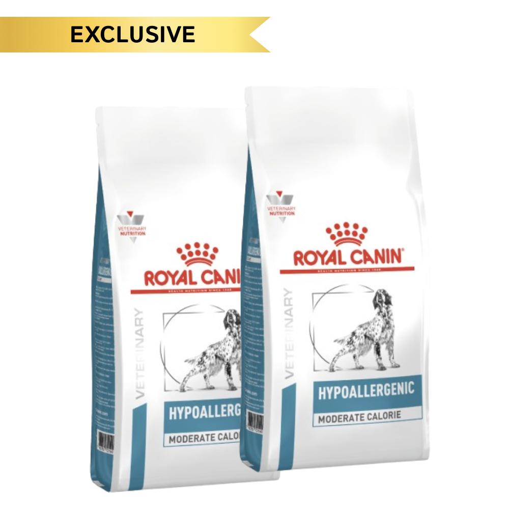 Royal Canin Veterinary Diet Hypoallergenic Moderate Calorie Dog Dry Food