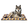 Kibbo Lightweight and Portable Mats for Dogs and Cats (Yellow & Purple) Both-Bedding, Mats & Travel Supplies Kibbo