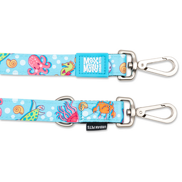 Max & Molly Blue Ocean Multi-Function Leash for Dogs (Blue)