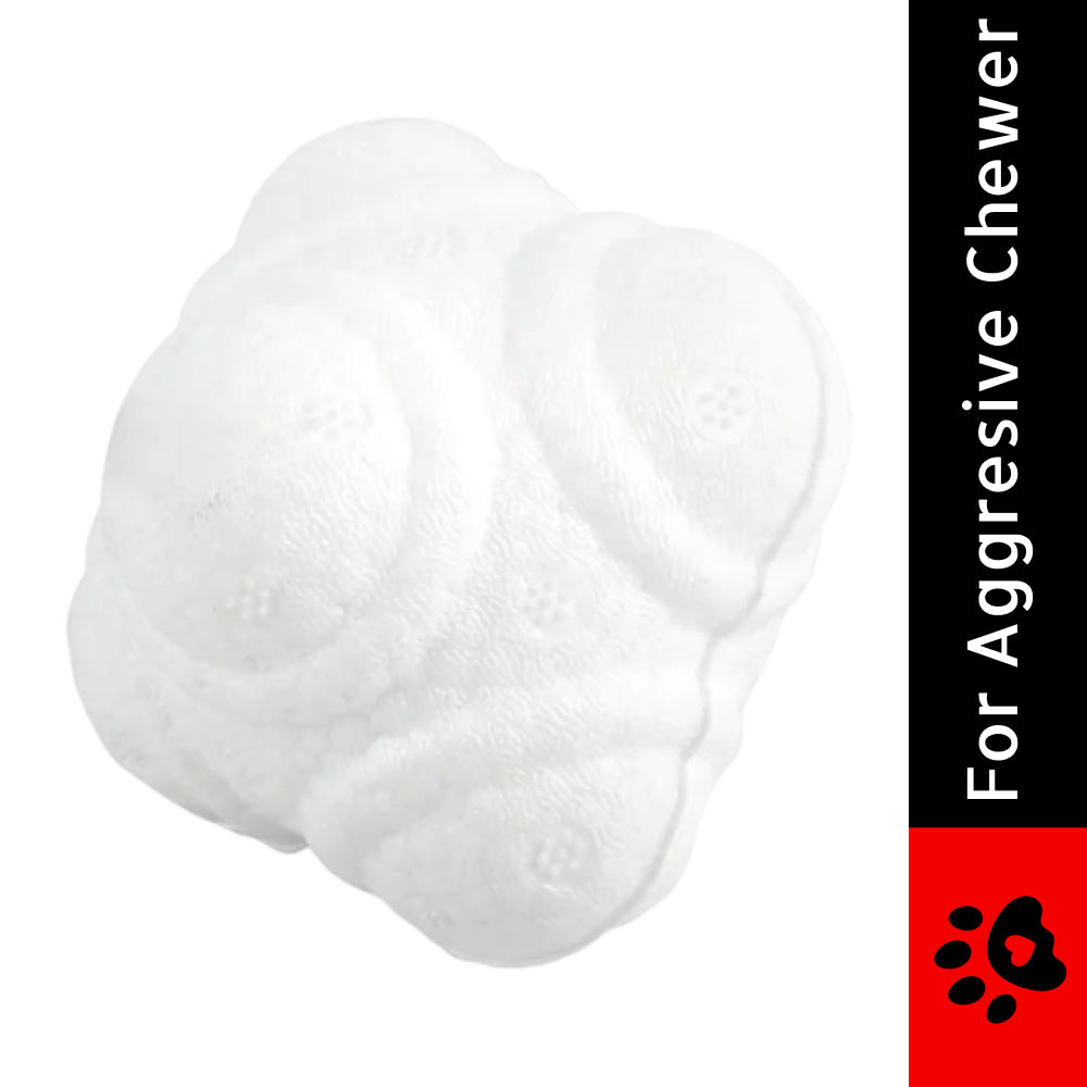 Talking Dog Club Crazy Bounce Meta Ball Toy for Dogs (White) Dogs-Toys Talking Dog Club Dropship