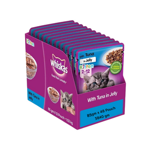 Whiskas Tuna in Jelly Kitten Cat Wet Food