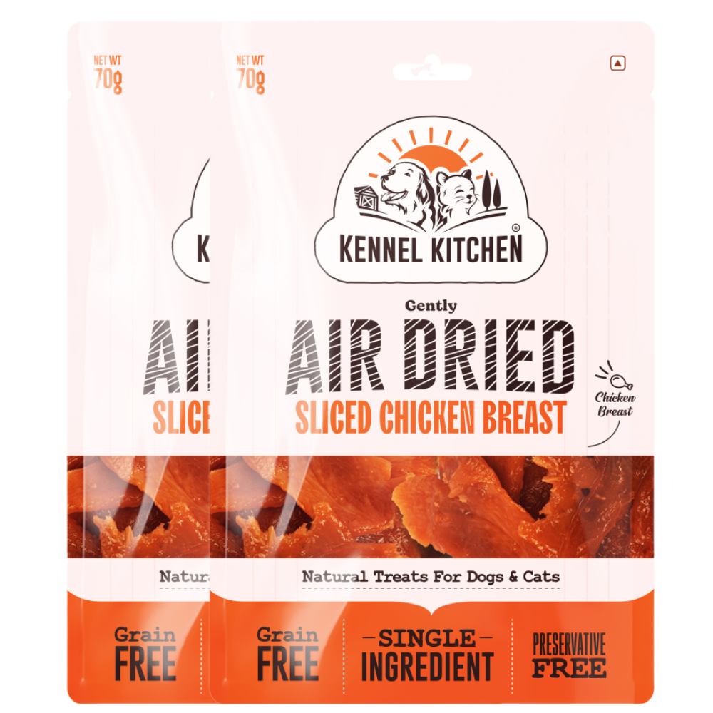 Kennel Kitchen Air Dried Chicken Jerky Dog and Cats Treats