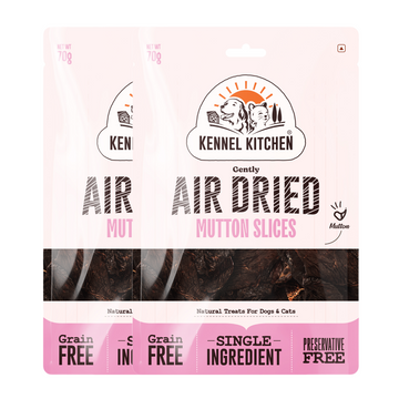 Kennel Kitchen Air Dried Mutton Jerky Dog and Cat Treats