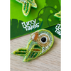 Furry Tales Mithu Parrot Handcrafted Brooch Pet Parent-Gifting & Merch Furry Tales Dropship 2.5x2.5in