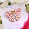 Furry Tales Manchali Butterfly Handcrafted Brooch Pet Parent-Gifting & Merch Furry Tales Dropship