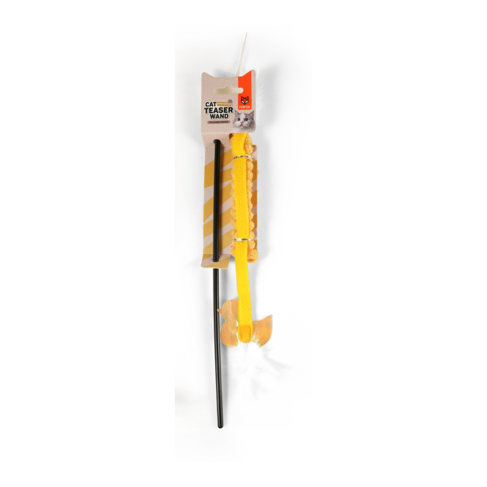 Barkbutler x Fofos Interactive Wand Teaser Toy for Cats Cats-Toys Barkbutler Pack of 1
