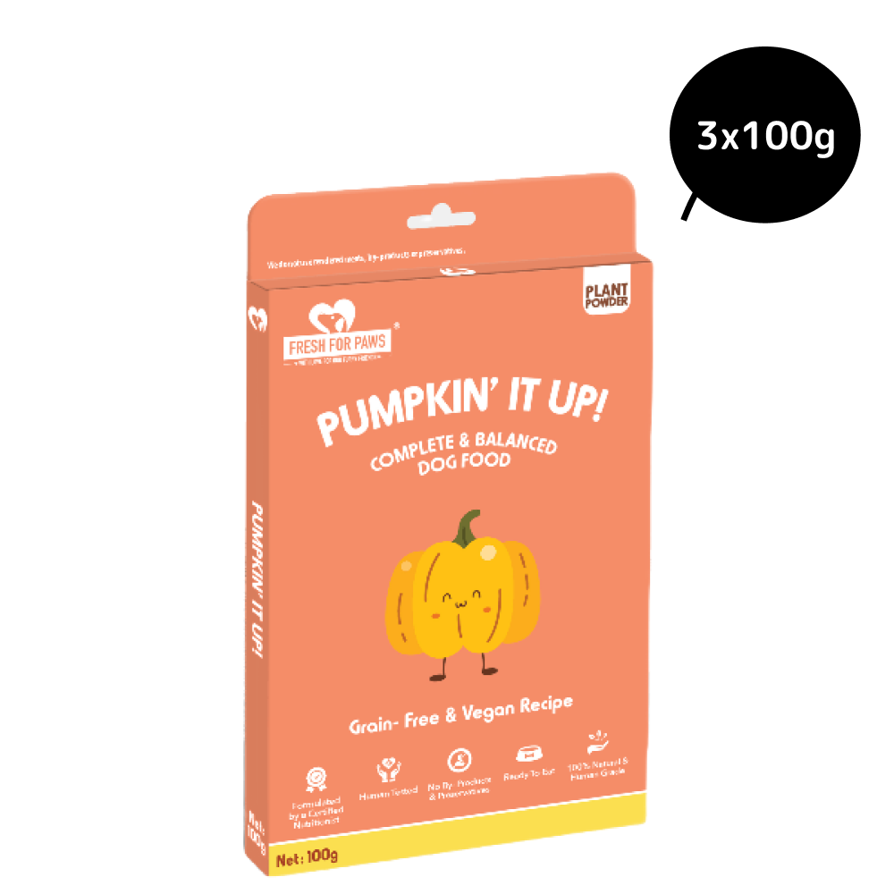 Fresh For Paws Pumpkin It Up Dog Wet Food (100g)