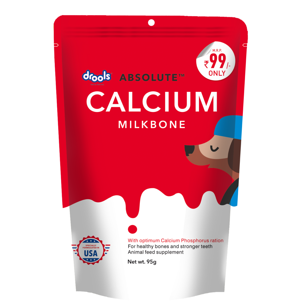 Drools Absolute Calcium Bone Pouch for Dogs