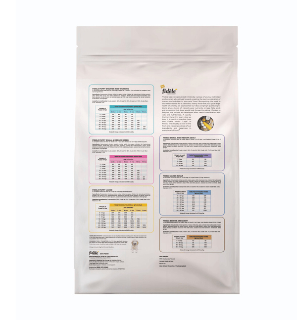 Fidele Plus Small and Medium Puppy Dry Food