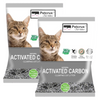 PetCrux Exclusive Scoopable Unscented Natural Activated Carbon Cat Litter Cats-Litter Petcrux