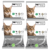 PetCrux Exclusive Scoopable Unscented Natural Activated Carbon Cat Litter Cats-Litter Petcrux 5kg(Pack of 2)