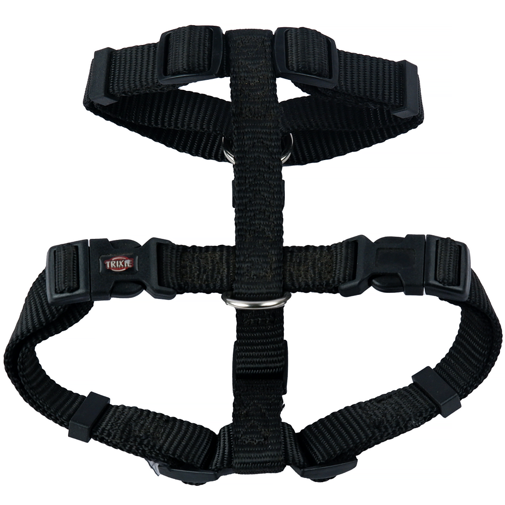 Trixie Premium H Harness for Dogs (Black)