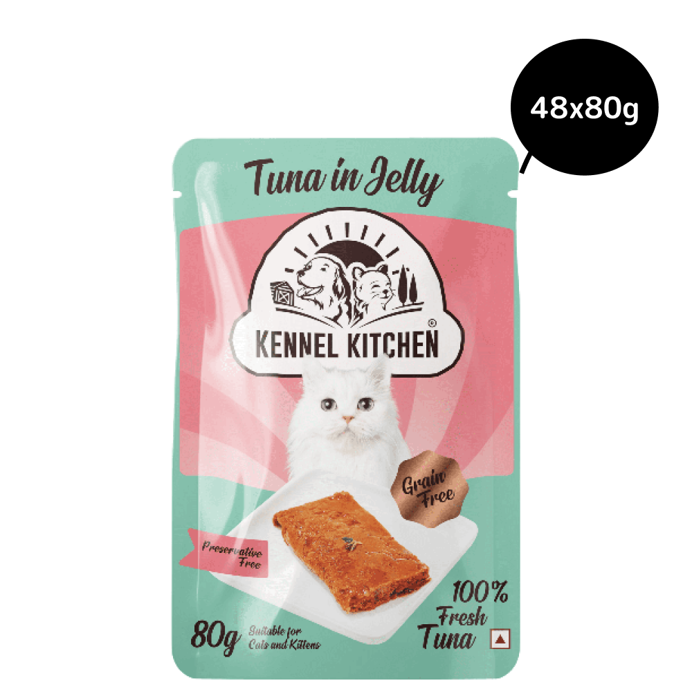 Kennel Kitchen Tuna in Jelly Kitten & Adult Cat Wet Food (All Life Stage)