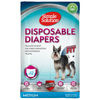 Simple Solution Disposable Diaper for Female Dogs (42x53cm) Dogs-Health & Wellness Simple Solution M:12pcs