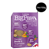 Little Big Paw Duck & Vegetable Dinner Dog Wet Food Dogs-Wet Food Little Big Paw 14x150g