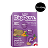 Little Big Paw Duck & Vegetable Dinner Dog Wet Food Dogs-Wet Food Little Big Paw 28x150g