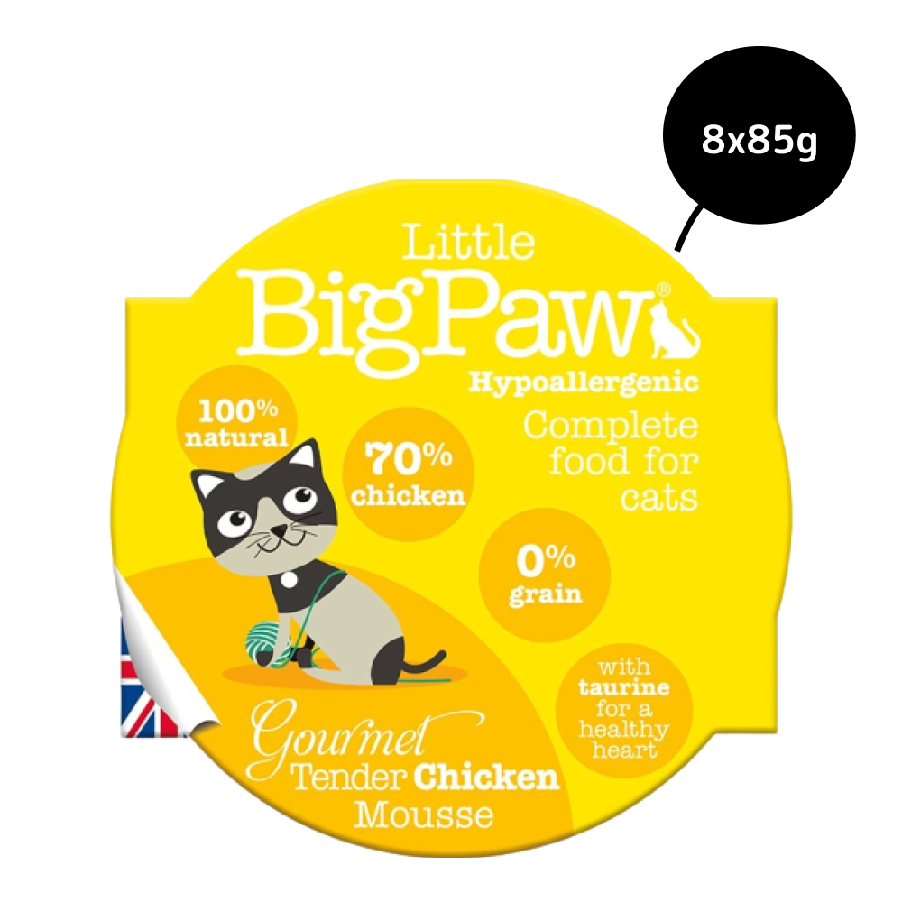 Little Big Paw Tender Chicken Mousse Cat Wet Food
