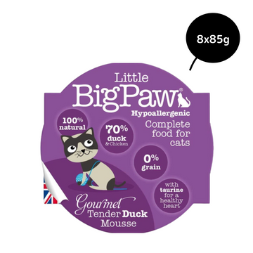 Little Big Paw Tender Duck Mousse Cat Wet Food