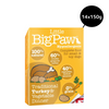 Little Big Paw Turkey & Vegetable Dinner Dog Wet Food Dogs-Wet Food Little Big Paw 14x150g