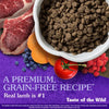 Taste of the Wild Sierra Mountain Canine Recipe with Roasted Lamb Dog Dry Food | Grain Free Formula Dogs- Dry Food Taste of the Wild