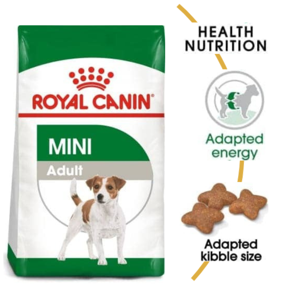 Royal Canin Mini Adult Dog Dry and Wet Food Combo
