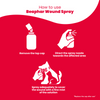 Beaphar Povidone Iodine Wound Healing Spray for Dogs and Cats