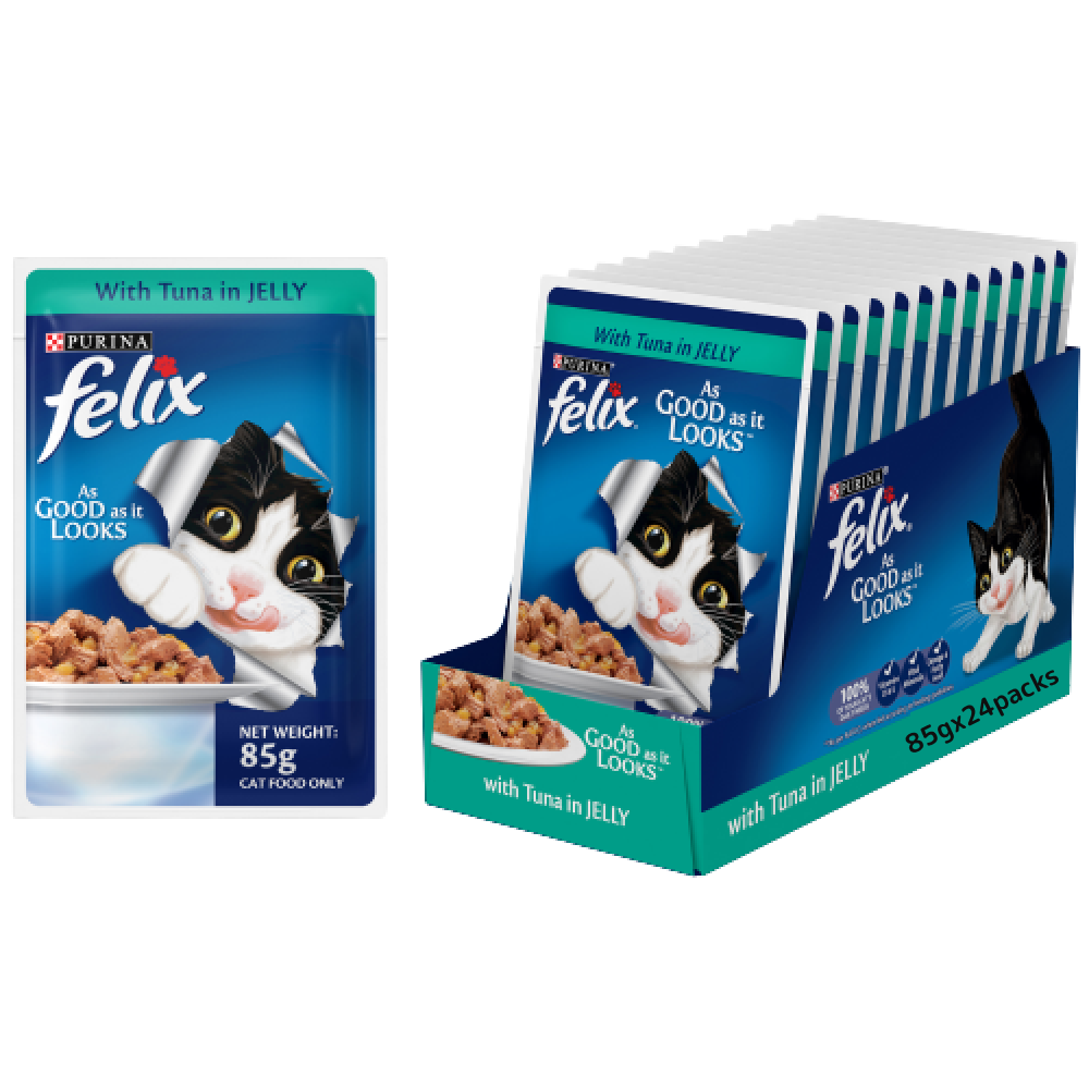 Purina Felix Tuna with Jelly Adult Cat Wet Food