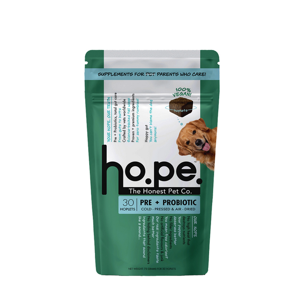 Hope Vegan Pre+ Probiotics Supplement for Dogs