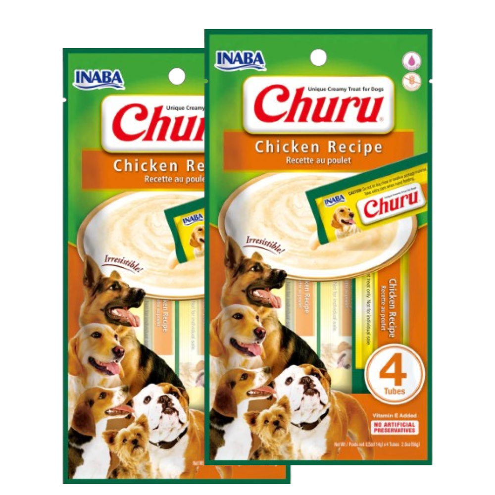 INABA Churu Chicken Recipe Dog Treats