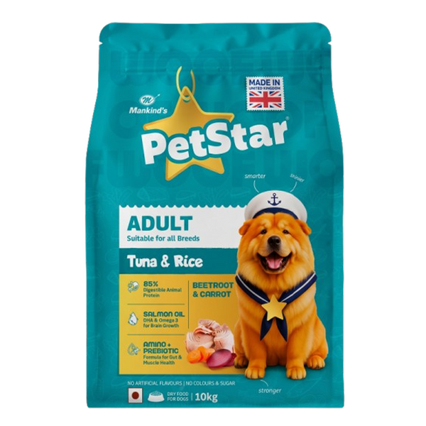 Mankind Petstar Tuna & Rice Formula Adult Dog Dry Food