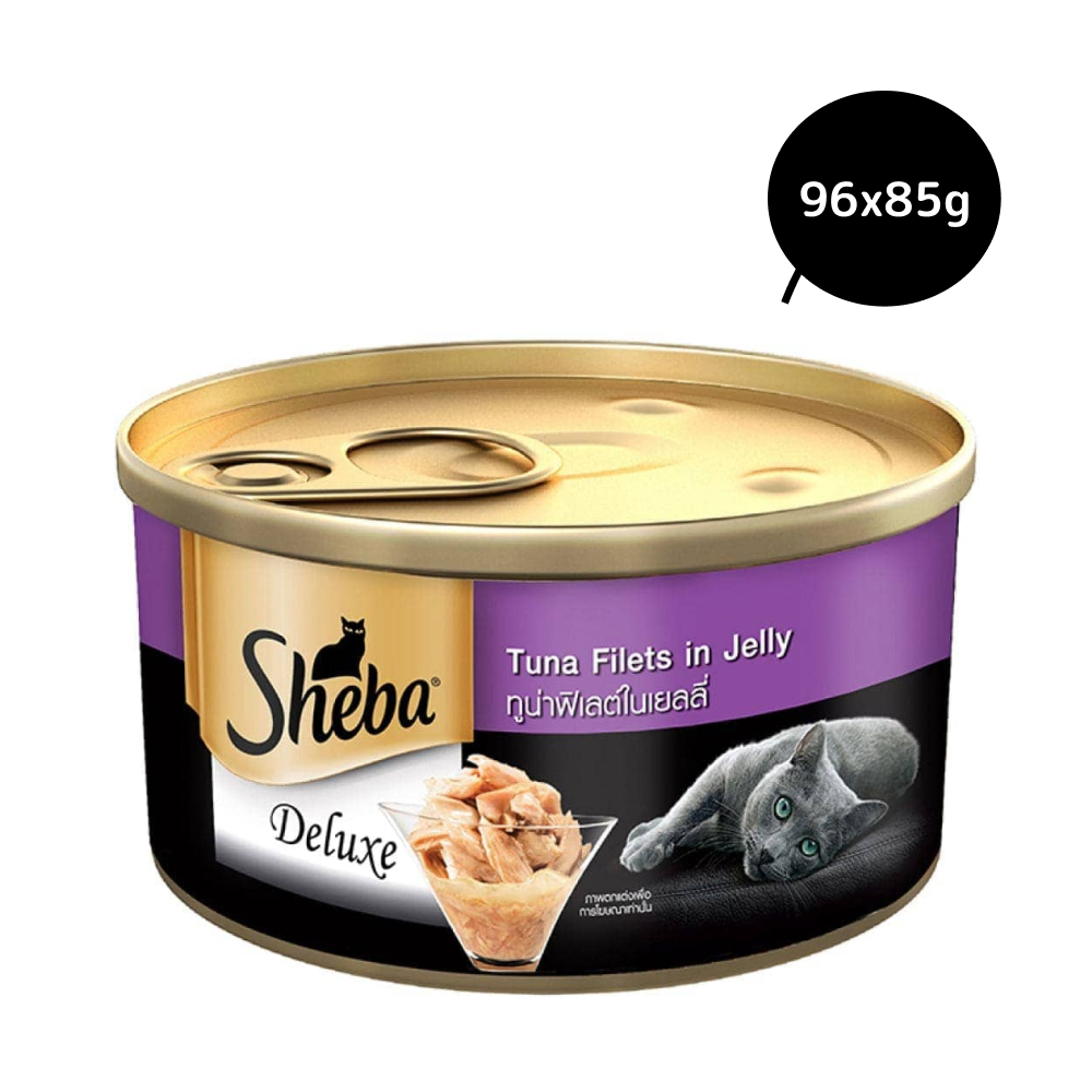 Sheba Pure Tuna Filets in Jelly Premium Cat Wet Food