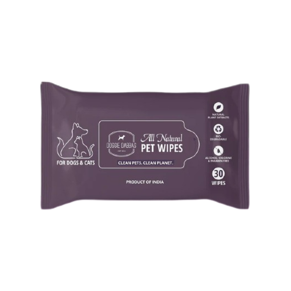 Doggie Dabbas Wipes for Dogs and Cats