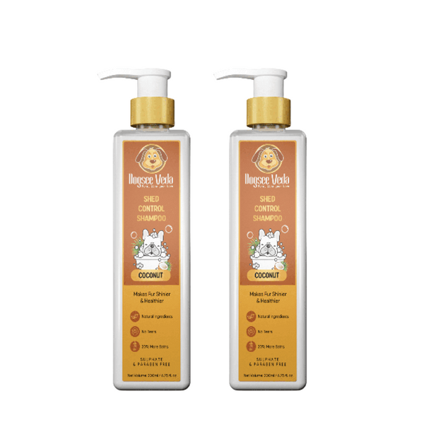 Dogsee Veda Shed Control Coconut Oil Shampoo for Dogs