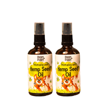 Happy Puppy Organic Hemp Oil for Dogs and Cats