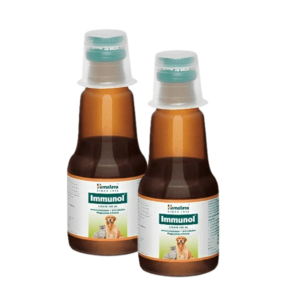 Himalaya Immunol Supplement for Dogs and Cats Both-Health & Wellness Himalaya 2x100mL