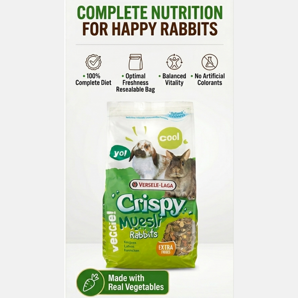 Versele Laga Crispy Muesli Food For Rabbits