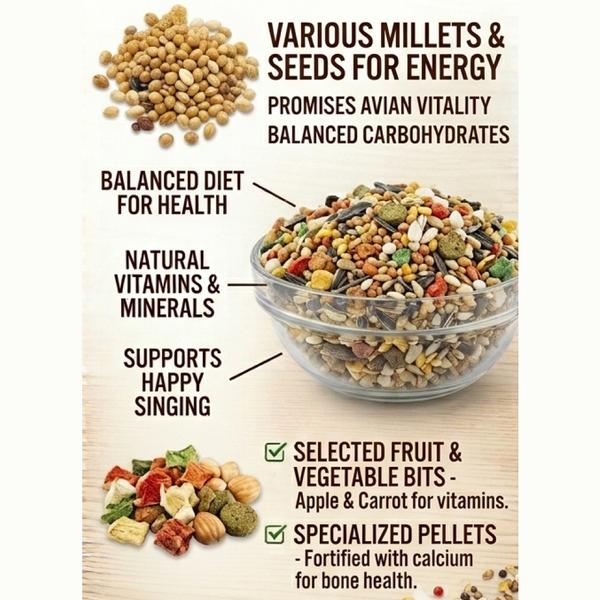 Vitapol Economic Food for Budgies