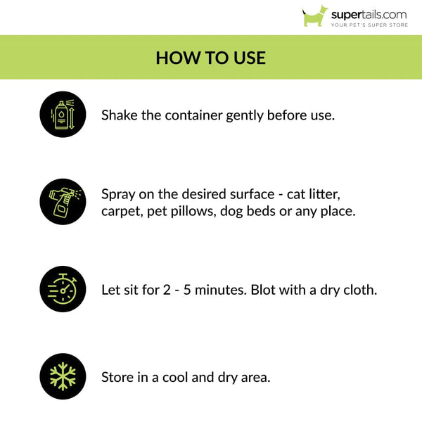 Trixie Simple N Clean Spring Fresh Litter Deodorizer for Cats