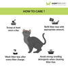 Trixie Be Eco Carlo Litter Tray with Rim for Cats (Anthracite/Grey Green) Litter Supplies Trixie