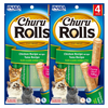INABA Churu Rolls Chicken Recipe Wraps Tuna Cat Treats