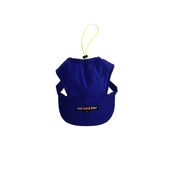 Dogobow Baseball Cap for Dogs and Cats (Royal Blue) (Get a Bow Free)