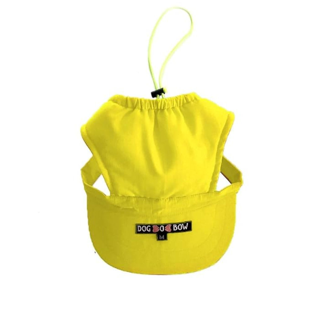 Dogobow Baseball Cap for Dogs and Cats (Yellow) (Get a Bow Free) Both-Clothing & Accessories Dogobow Dropship