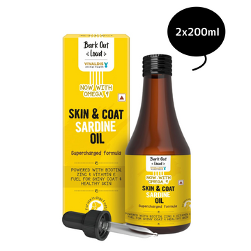 Bark Out Loud Skin & Coat Sardine Oil for Dogs and Cats