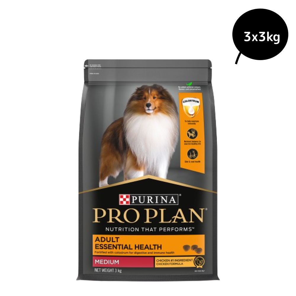 Pro Plan Chicken Medium Breed Adult Dog Dry Food (New Improved Formula)