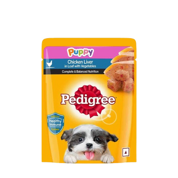 Pedigree Chicken Liver in Loaf with Vegetables Puppy Wet Food